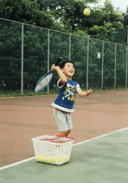 Nishikori was inspired to play tennis by a visit to the Japan Open -- a tournament he would win in 2012 -- when he was six. His favorite player as a youngster was Morocco's Hicham Arazi.