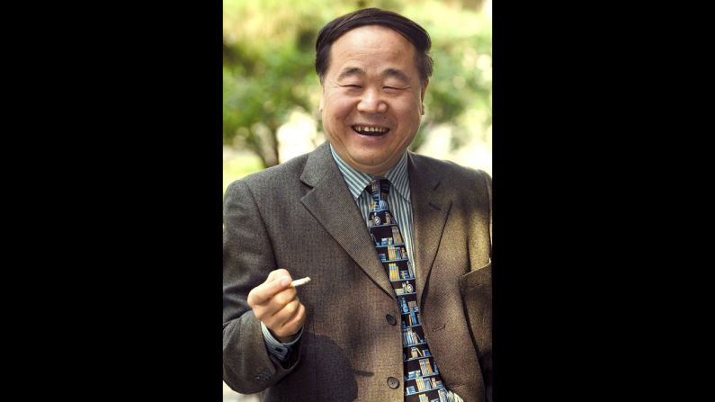 Chinese writer Mo Yan won the 2012 Nobel Prize for literature on Thursday, October 11, for works which combine "hallucinatory realism" with folk tales, history and contemporary life grounded in his native land. Picture taken October 19, 2005.