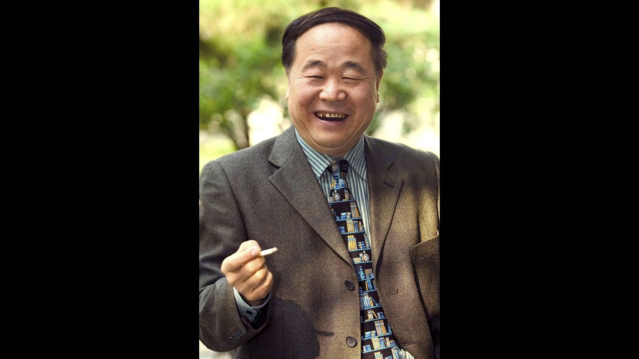 Chinese writer Mo Yan won the 2012 Nobel Prize for literature on Thursday, October 11,  for works which combine "hallucinatory realism" with folk tales, history and contemporary life grounded in his native land. Picture taken October 19, 2005.