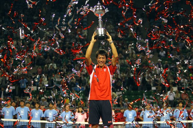 Nishikori's recent victory at the Japan Open confirmed his pedigree at the top of the men's game. It was the first time in the event's 40-year history there had been a home winner.