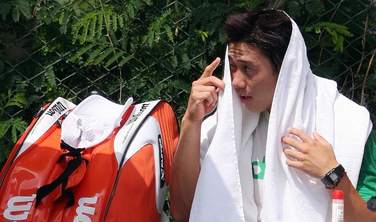 Nishikori turned professional in 2007 and won his first  ATP Tour event at Delray Beach the following year, beating American James Blake in the final when the Japanese star was ranked 240th in the world.
