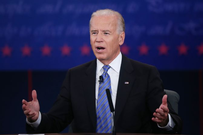 Biden presents his views on Thursday.