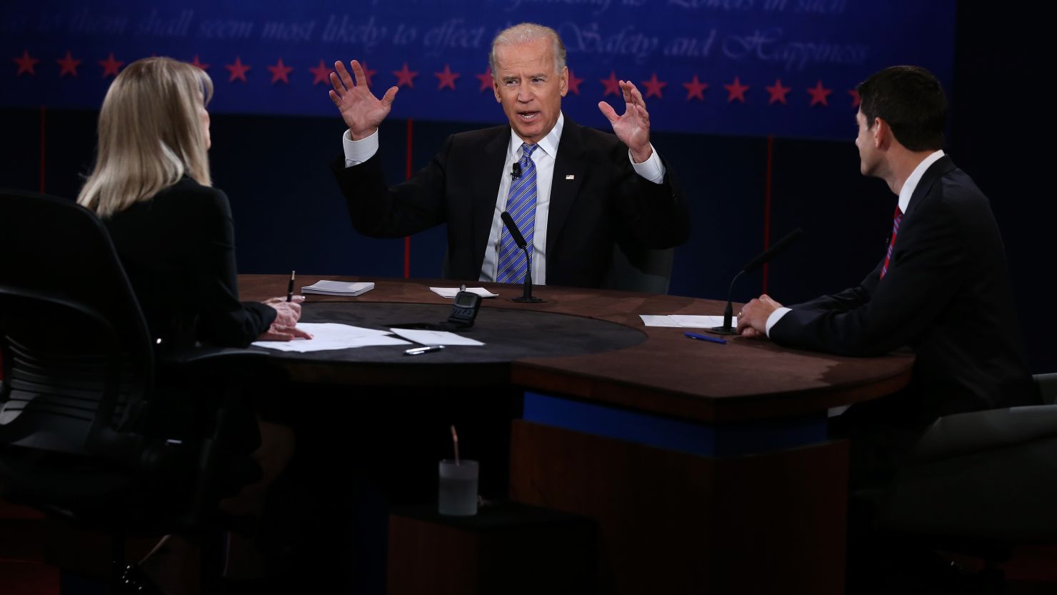 Joe Biden dominated the vice presidential debate, even when wound up, says debate coach Todd Graham.