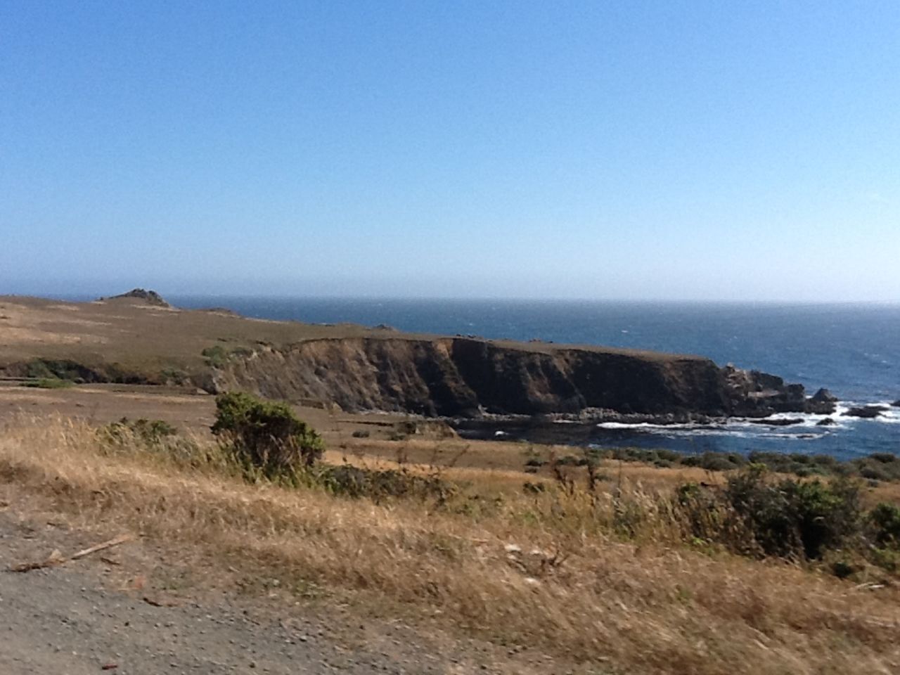 North of San Francisco, Salt Point State Park runs along the cliffs of the Pacific Ocean.