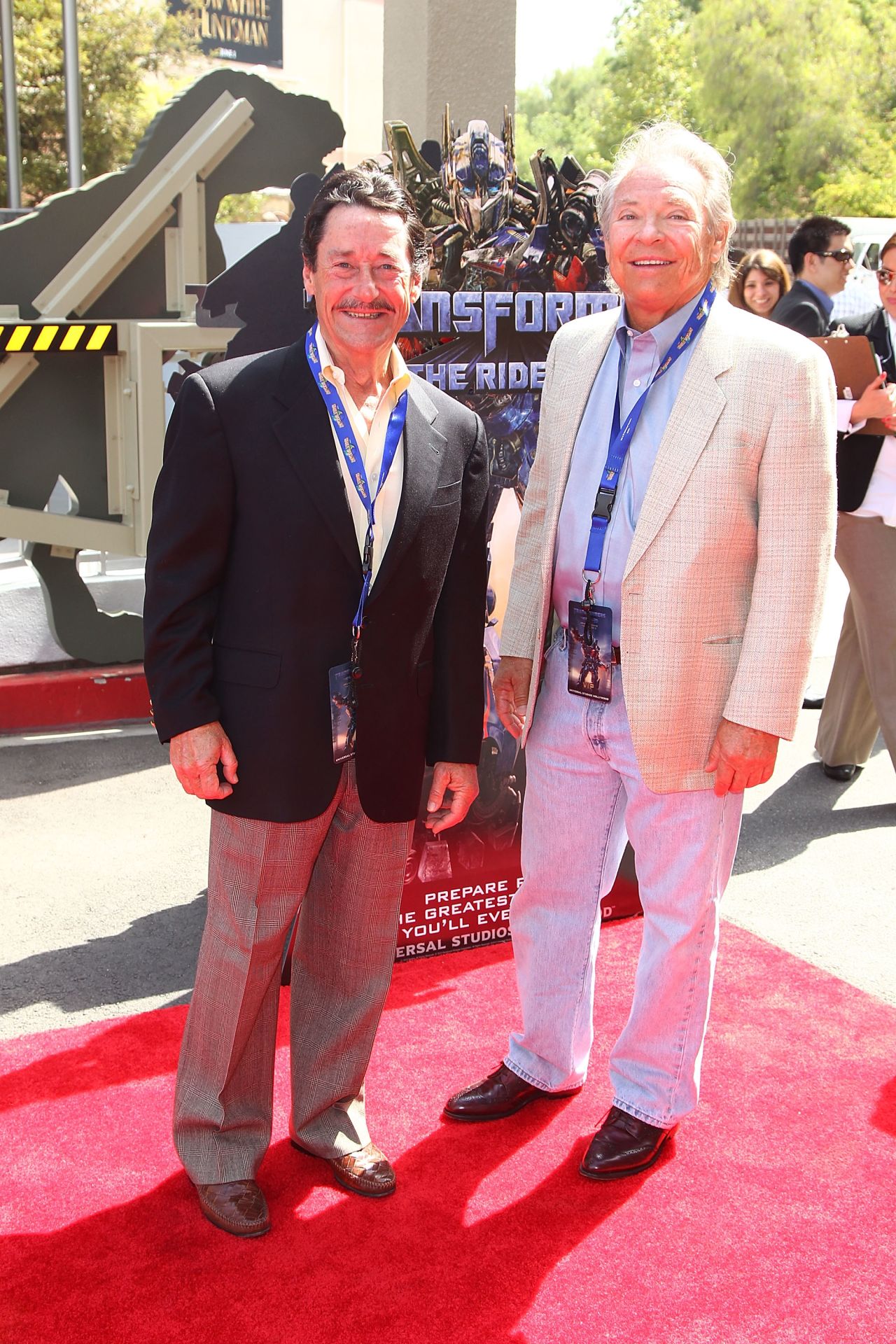 Optimus Prime and Megatron, the yin and yang of the "Transformers" franchise, have sold millions of toys for nearly 30 years, not to mention those blockbuster movies. Peter Cullen, left, has been the instantly recognizable voice of Optimus for almost all of those years. Frank Welker -- a veteran of hundreds of voice roles -- recently returned to the part of Megatron on the animated series, "Transformers Prime," co-starring with his old friend Cullen.