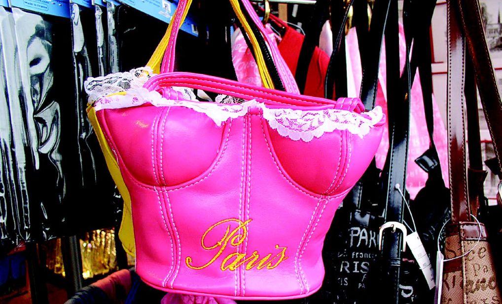Ladies, how many times have you walked out the door, made it halfway to town, and realized you forgot your bra? That's where the Parisian bra bag comes in.
