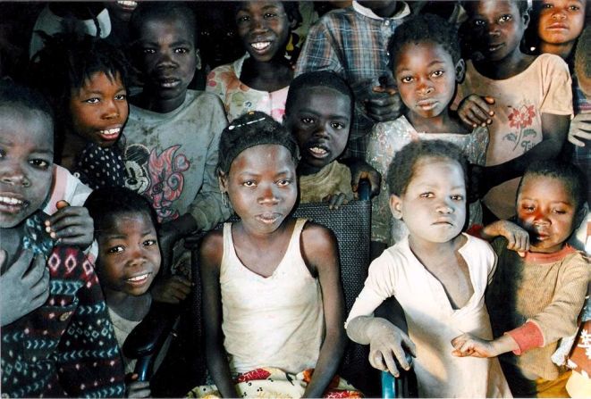 Farrow took this image of a group of children in Angola in 2002.  At the time, the girl in the middle was 17 years old. "Wherever I go," Farrow says, "I am always struck by the children. In the face of their courage, resilience and hope, I don't see how we can allow ourselves the luxury of feeling overwhelmed or helpless."