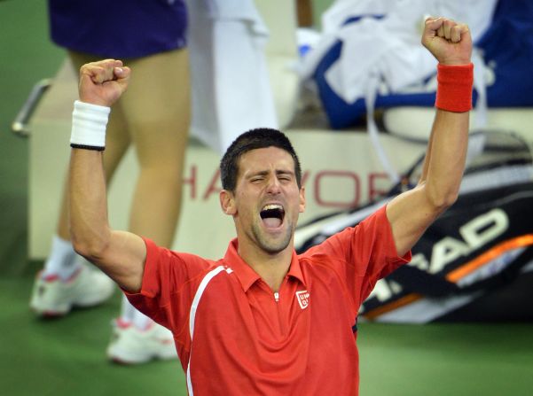 Djokovic turned the tables on Murray in a superb Shanghai Masters final in October when he saved five match points before clinching an epic victory.