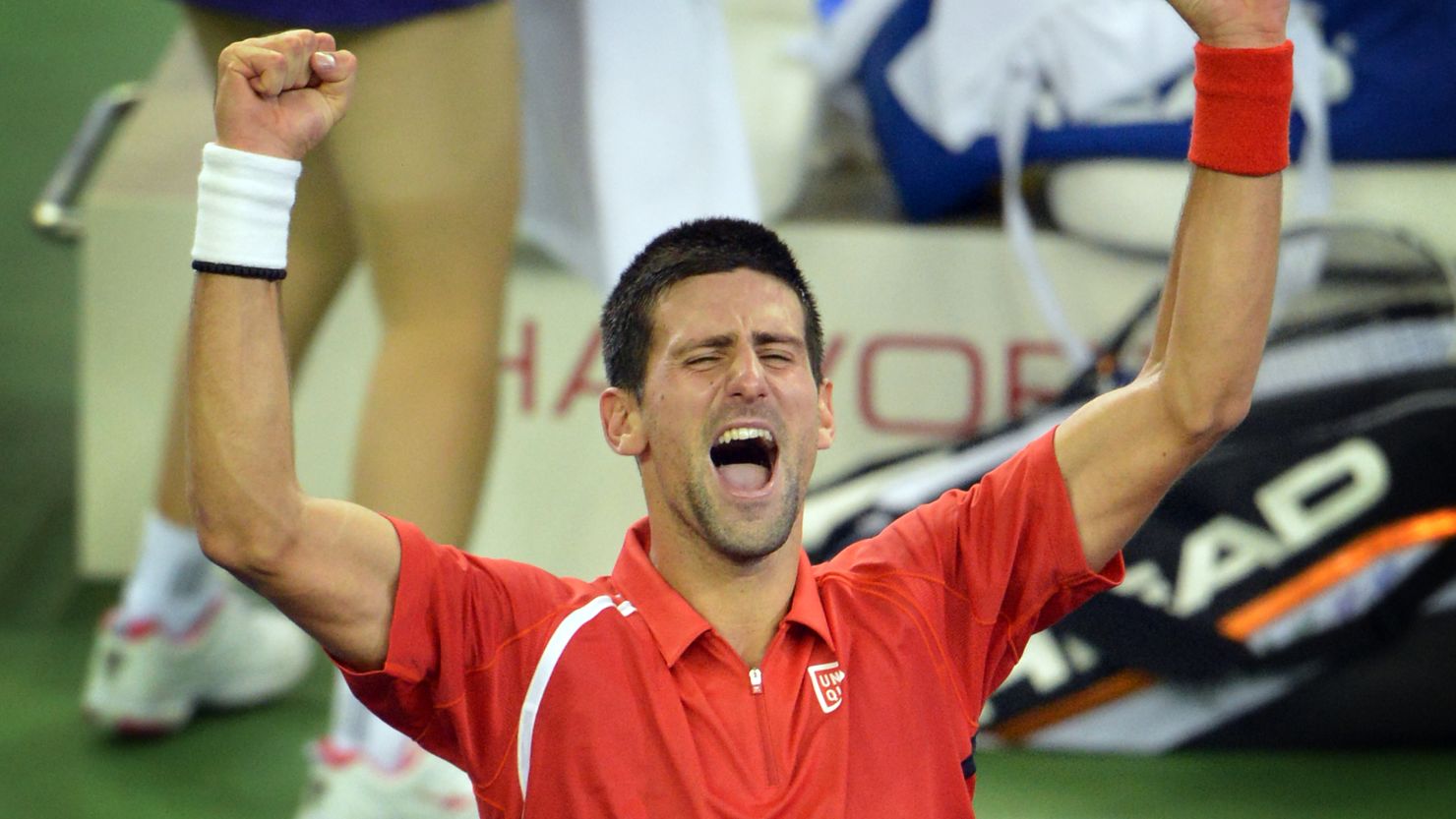 Novak Djokovic shows what it means to beat  Andy Murray in a superb Shanghai Masters final.