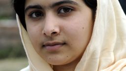 A picture made available on 09 October 2012 shows Malala Yousafzai in Islamabad, Pakistan, 08 March 2012. Malala Yousafzai, a Pakistani teenager who won international praise for advocating girls' education despite Taliban threats was shot and wounded by unknown gunmen in Swat on 09 October 2012. Pakistan awarded her the first-ever National Peace Award last year in recognition for her struggle for girls' education, which the Taliban banned after seizing control of the Swat valley. She was also nominated for the International Children's Peace Prize. EPA/T. MUGHAL /LANDOV

