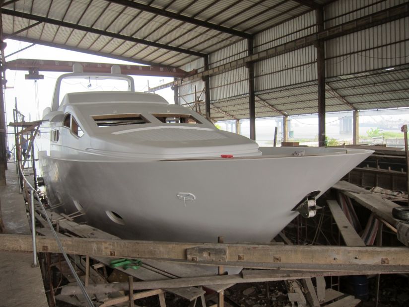 Accelera makes yachts, houseboats and other vessels in Zhuhai, southern China.