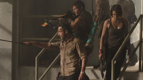 Sunday night's third season premiere of "The Walking Dead" delivered a 5.8 rating from adults 18-49.