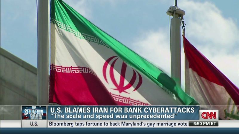 U.S. blames Iran for bank cyberattacks | CNN