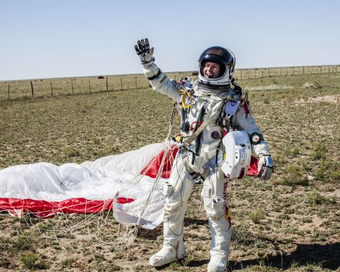 Austrian Felix Baumgartner, known as "Fearless Felix," broke a world record on Sunday when he jumped from 24 miles above the Earth. Because his stunt will likely inspire a film one day, here are our top picks for the role of Baumgartner.