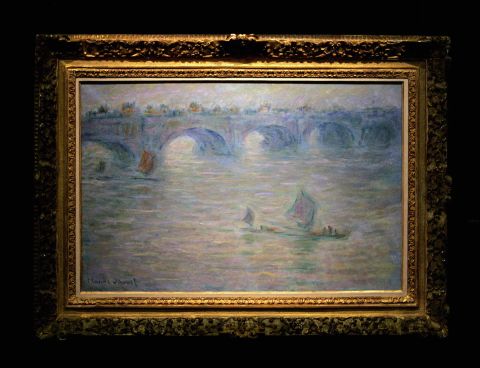 Claude Monet's "Waterloo Bridge, London" was also taken during the pre-dawn heist.