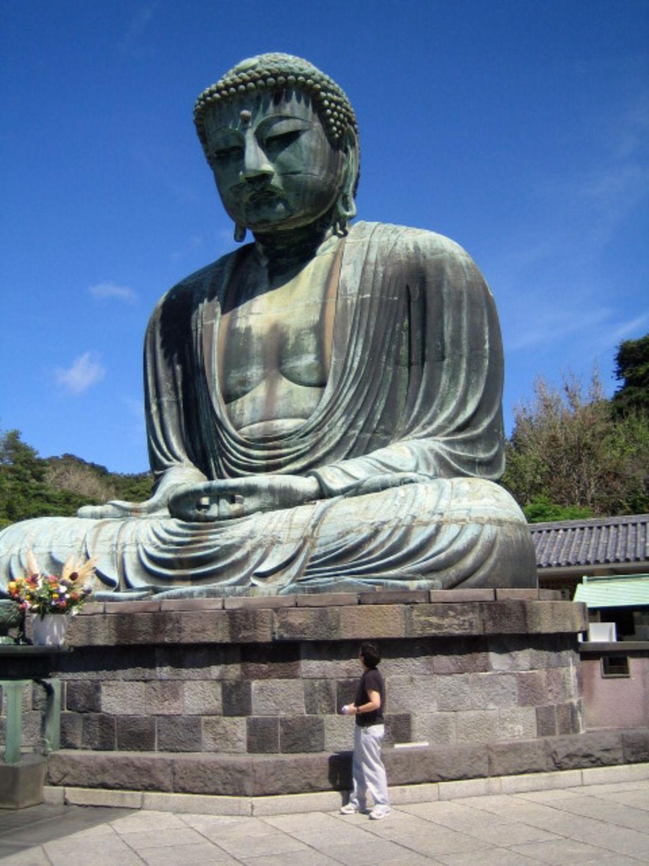 The Buddha at Kamakura overpowers many visitors more than the immensity of Tokyo.