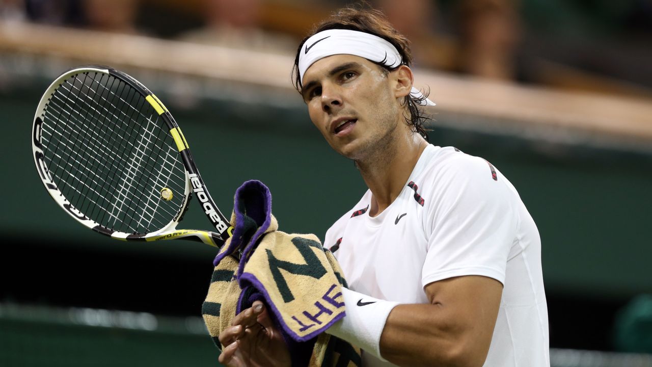 Former world No. 1 Rafael Nadal hasn't played since being knocked out in the second round of Wimbledon in July.