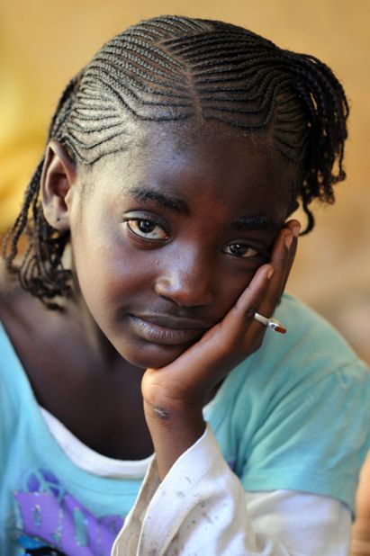 This young girl fled with her family to Bamako from Gao, a town in the north of Mali that is now controlled by Islamic extremists. More than 320,000 Malians have fled the north in search of food or safety, 200,000 of them seeking sanctuary in neighboring Niger, Burkina Faso and Mauritania. The remaining 120,000 are internally displaced.