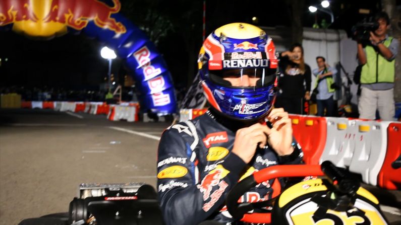 Webber says: "Karting is the best way for you to get a feel of how to race each other, dealing with the competition, dealing with winning, dealing with losing and you soak it up so much at a young age and learn very fast."