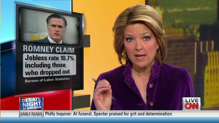 Fact Check Romneys Jobless Claims Cnn