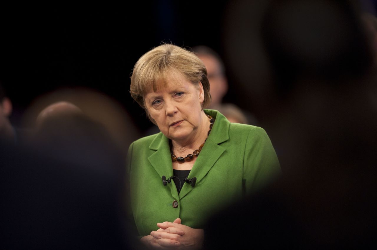 While Germany has a lot to thank America for, Pleitgen says the country -- led by Chancellor Angela Merkel -- is less concerned with U.S. politics today and more concerned with trying to help its smaller eurozone neighbors come to terms with a crippling financial crisis. 