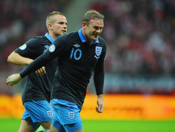 England's Wayne Rooney scored his third goal in two games to give England a first-half lead after heading home Steven Gerrard's corner from close-range in Wednesday's hastily rearranged fixture.