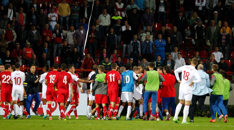 Rose claims he was subjected to monkey chants before, during and after the match against Serbia and had stones thrown at him by the crowd in Krusevac. Fans also ran on to the pitch and scuffles broke out after a 1-0 win secured England qualification for Euro 2013.
