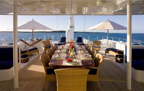 Despite the pressures, for many superyacht chefs it's a rare dream job which can pay up to $13,000-a-month to travel the world on a luxury vessel.