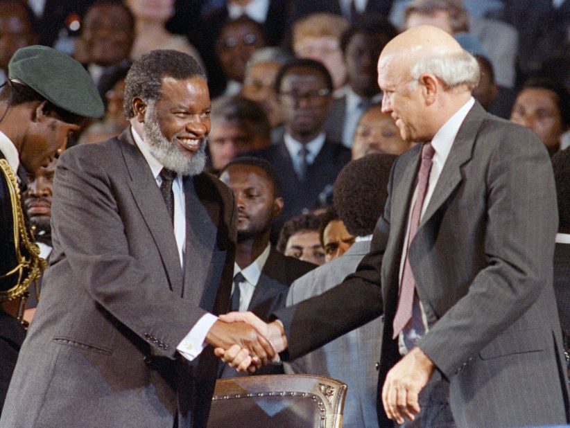 Sam Nujoma became the first president of an independent Namibia. He was head of the South West Africa People's Organization (Swapo) that fought against the apartheid rule of South Africa for 22 years during the guerilla war of independence. 