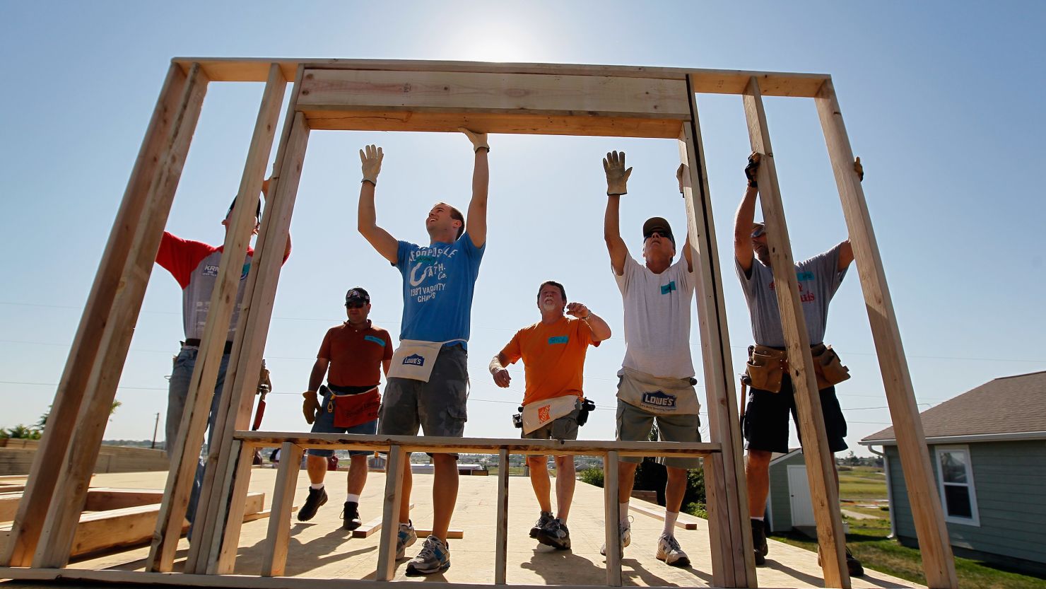 There are almost 1.5 million nonprofit organizations in the country, including Habitat for Humanity.  
