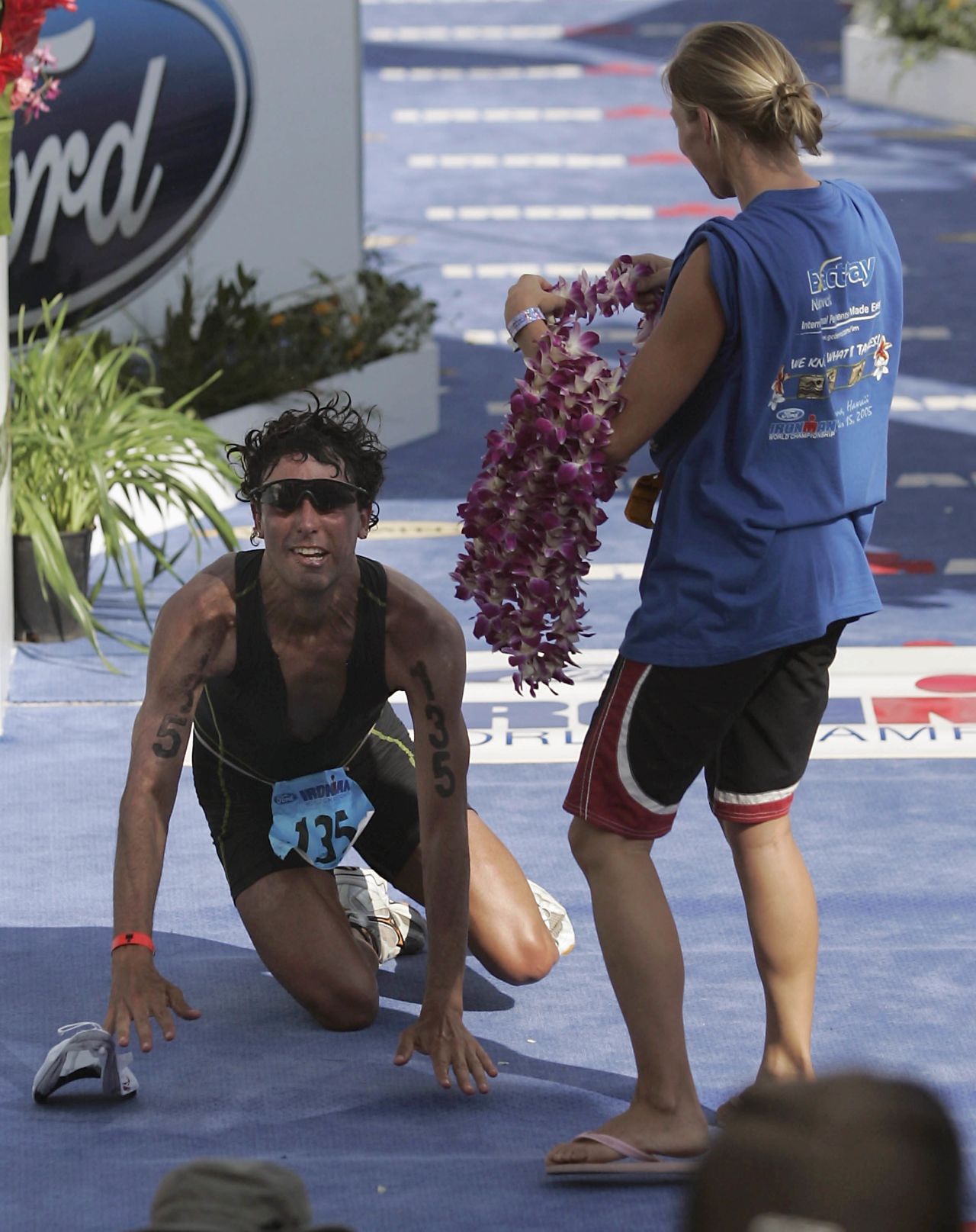 The Hawaii Ironman is the most famous event in triathlon but also among its toughest. Intense heat and crosswinds bring competitors to their knees as they tackle the 3.8km swim, 180km bike ride and marathon run on Kona Island.  