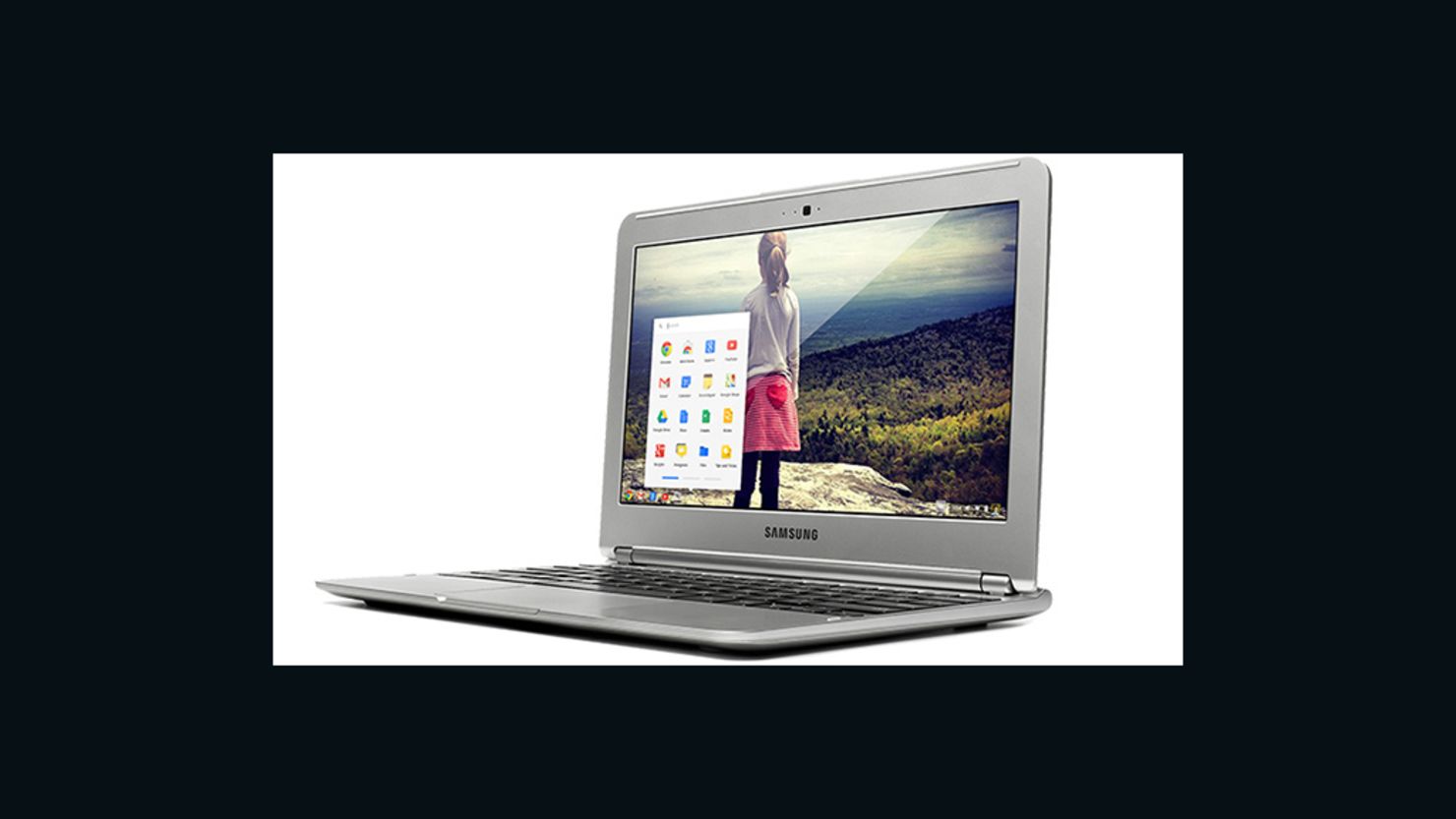 The new $250 Chromebook laptop from Google, made by Samsung.