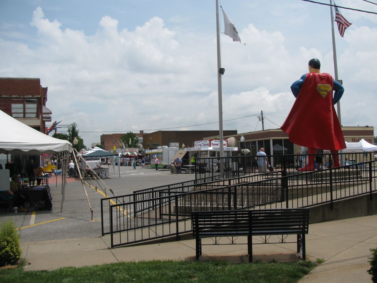 If you're a fan of the Man of Steel, why not make a visit to Metropolis? Thousands of fans descend on the town every year for the Superman Celebration and iReporter Scott Braun hopes to make it an annual trip for as many years as he can. "Every year I go, I meet more people who all feel the same affection for Superman that I have." <br /><a href="http://ireport.cnn.com/docs/DOC-458013" target="_blank">Check out more photos from his trip to Metropolis on his iReport</a>.