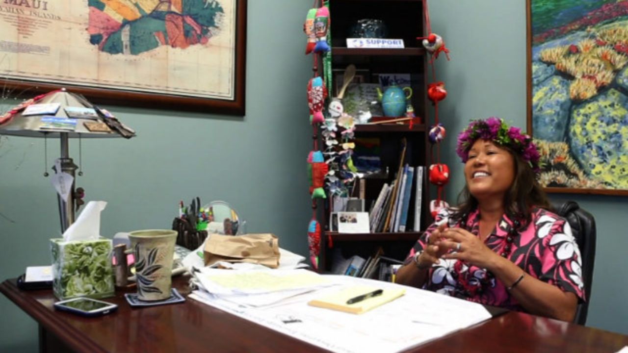 Elle Cochran, now a Maui county councilwoman, never voted until she ran for office.