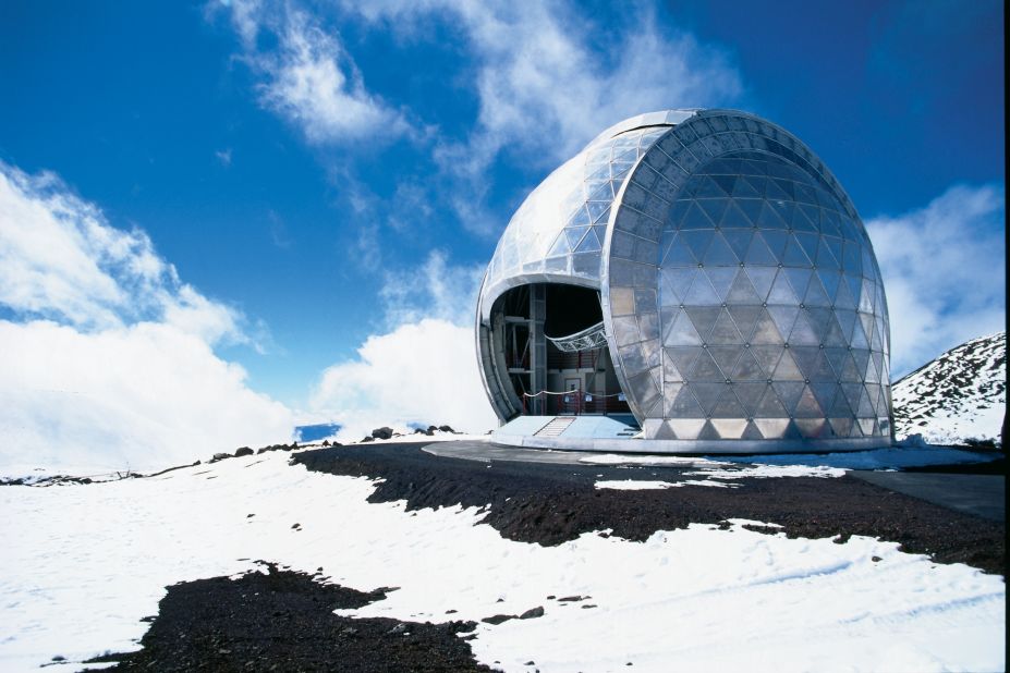Mauna Kea is the world's tallest moutain -- taller even than Mt. Everest, if you measure from the mountain's base deep in the ocean -- which makes it ideal for observatories.