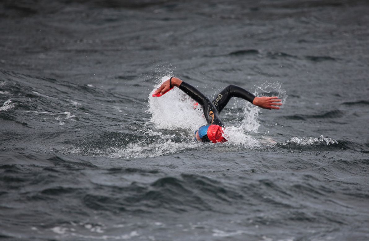 The Swedish archipelago is the setting for the Otillo, which sees teams of two swim 10km and run 54km over the course of 14 hours. The cold water is continually entered and exited and many choose to swim in their shoes, even wearing a rucksack, and run in wetsuits.