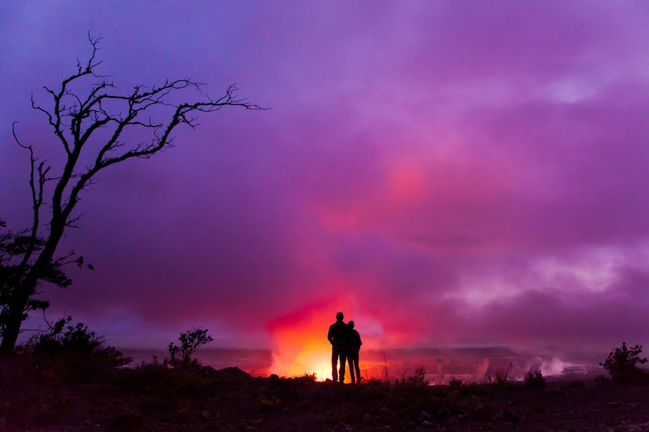 The Big Island is the youngest of Hawaii's main islands, and it's still growing.  Visitors can see the island in action at Hawaii Volcanoes National Park.