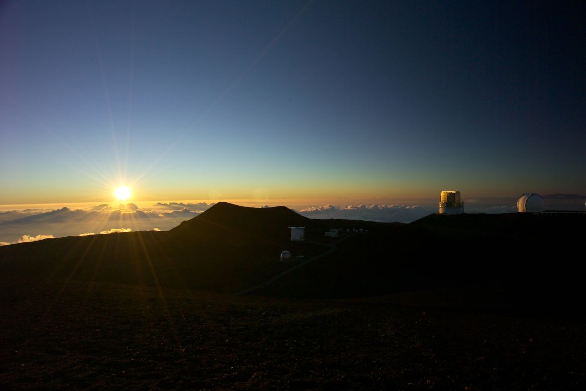 Mauna Kea's height also means unparalleled views, not just of the ocean but of the sky.