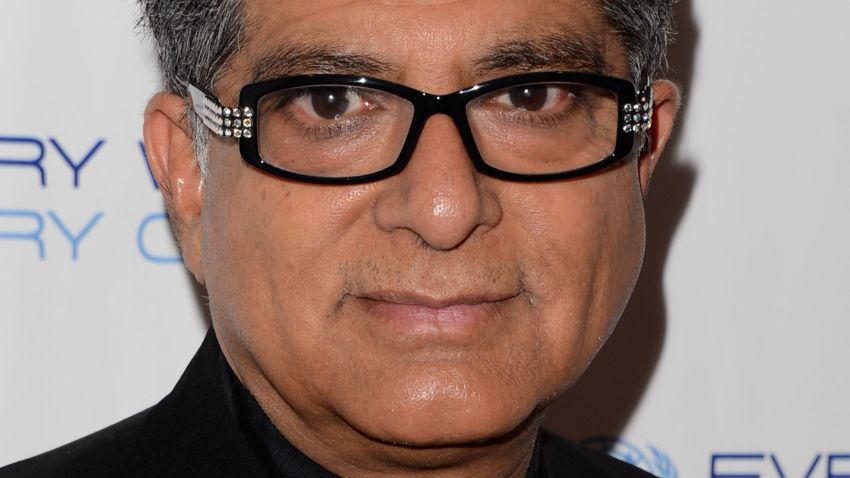 Deepak Chopra attends United Nations Every Woman Every Child Dinner 2012 on September 25, 2012 in New York, United States. (Photo by Andrew H. Walker/Getty Images)