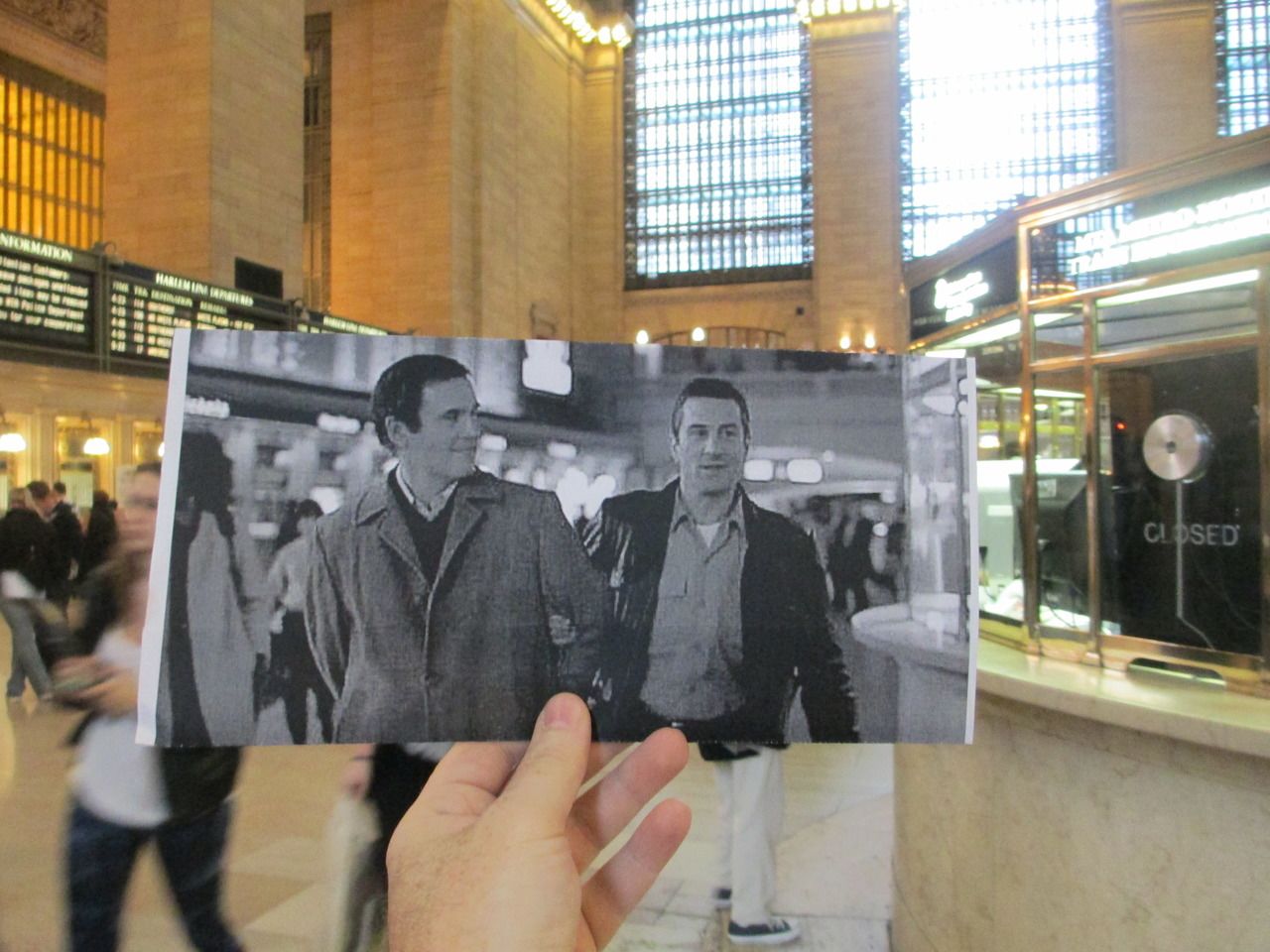 Bounty hunter Jack Walsh (Robert DeNiro) leads Jonathan "The Duke" Mardukas (Charles Grodin) through Grand Central Terminal. The terminal also makes appearances in dozens of films including "Hackers," "Eternal Sunshine of the Spotless Mind," "Revolutionary Road" and "Armageddon" (when it's destroyed).