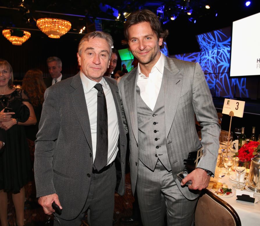Robert De Niro and Bradley Cooper attend an event in Beverly Hills.