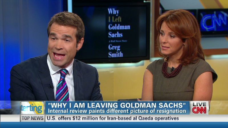 New Details About Former Goldman Sachs Employee Greg Smith And His Blistering Resignation Letter