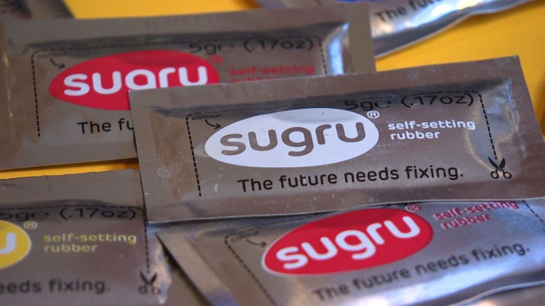 Sugru is a silicone material that can be hand-molded to repair or enhance a variety of domestic products. 