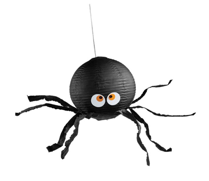 This spider is all about Halloween treats, and a great way to use up extra tissue paper.