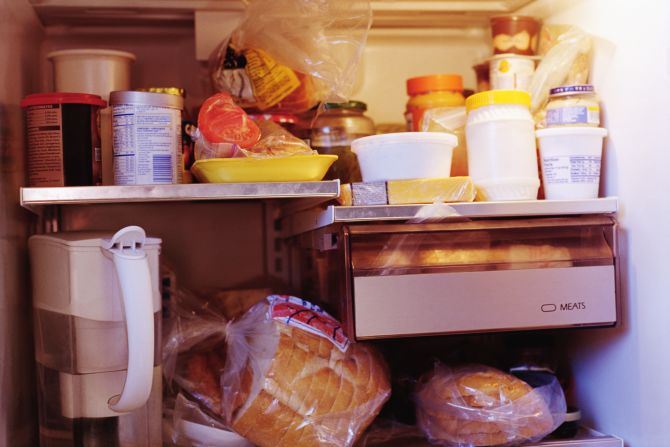 <strong>Chill:</strong> Keep foods cold and chill leftovers quickly. Check your refrigerator with a refrigerator/freezer thermometer to make sure the temperature is 40 degrees Fahrenheit or below, and make sure your freezer is 0 degrees or below. If you have leftovers or perishable foods, refrigerate or freeze them within two hours (only one hour if the surrounding temperature is above 90 degrees F). If you thaw frozen food, don't leave the food out at room temperature. Thaw the food in the refrigerator. If you need to thaw food quickly, place the food under cold running water or in the microwave. Then cook the food immediately.