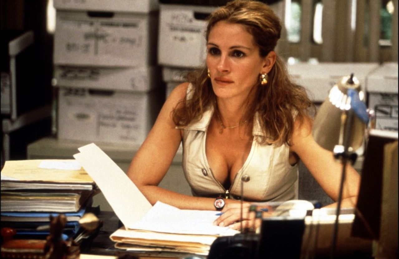 Julia Roberts earned her only Oscar for her work as real-life investigator and lawyer Erin Brockovich in the 2000 film "Erin Brockovich."