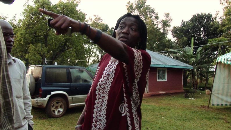 Auma Obama at her family's homestead in the village of Kogelo, Kenya, in 2008 as her half brother attempted to become president of the United States.