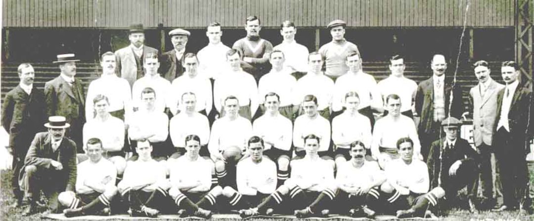 Tull had joined Spurs -- he is pictured here with his Spurs teammates sitting in the front row to the very right -- after helping Clapton F.C. win the Amateur Cup, London Senior Cup and London County Amateur Cup. He made his debut for Spurs at the age of 21.