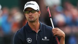 Adam Scott looked set for a first major win at this year's British Open, but four bogeys on the last four holes of the final round let South Africa's Ernie Els swoop in and steal the Australian's crown. Scott missed a putt on the 18th green that would've forced a playoff.