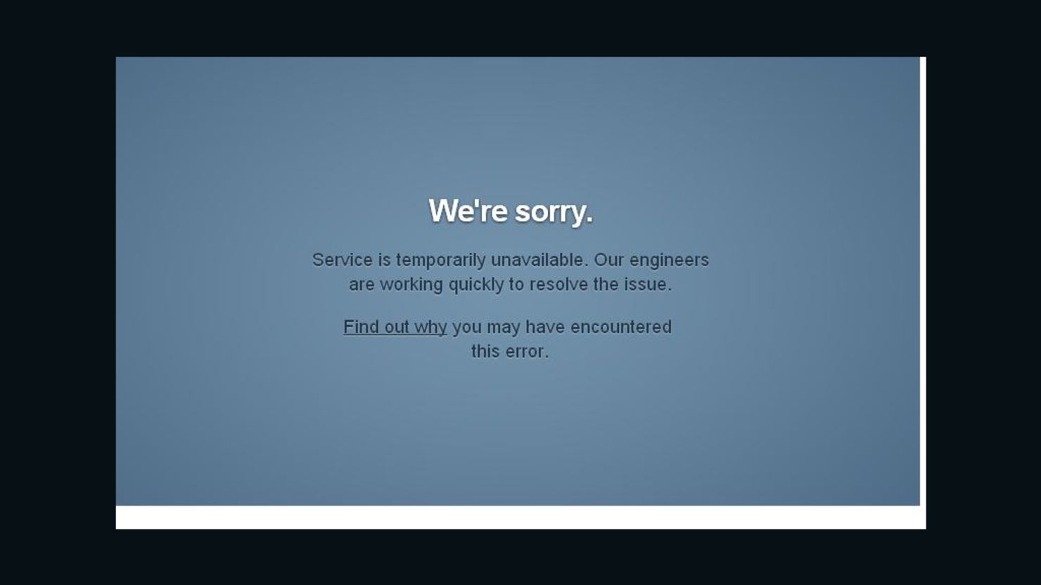 Popular blogging site Tumblr was down for many users Friday, experiencing "slow loading or intermittent errors."